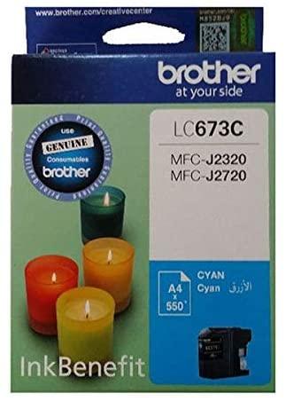 Brother Ink Cartridge, Cyan, LC-673C - eBuy UAE